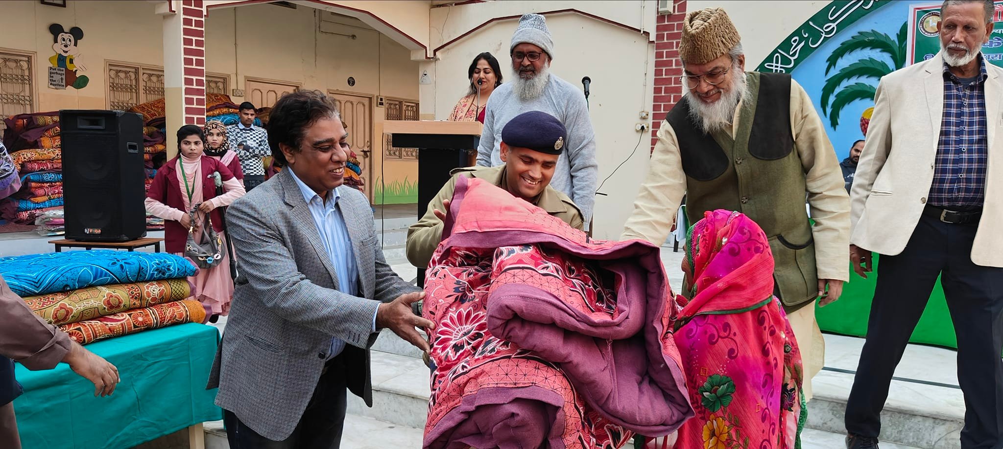 Blanket distribution initiative - Serving the homeless and poor